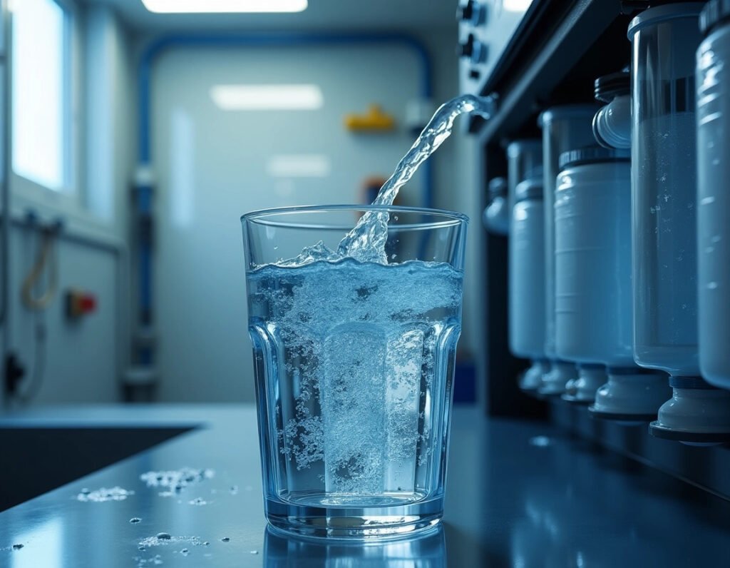 Sistema de desmineralização da água por osmose reversa